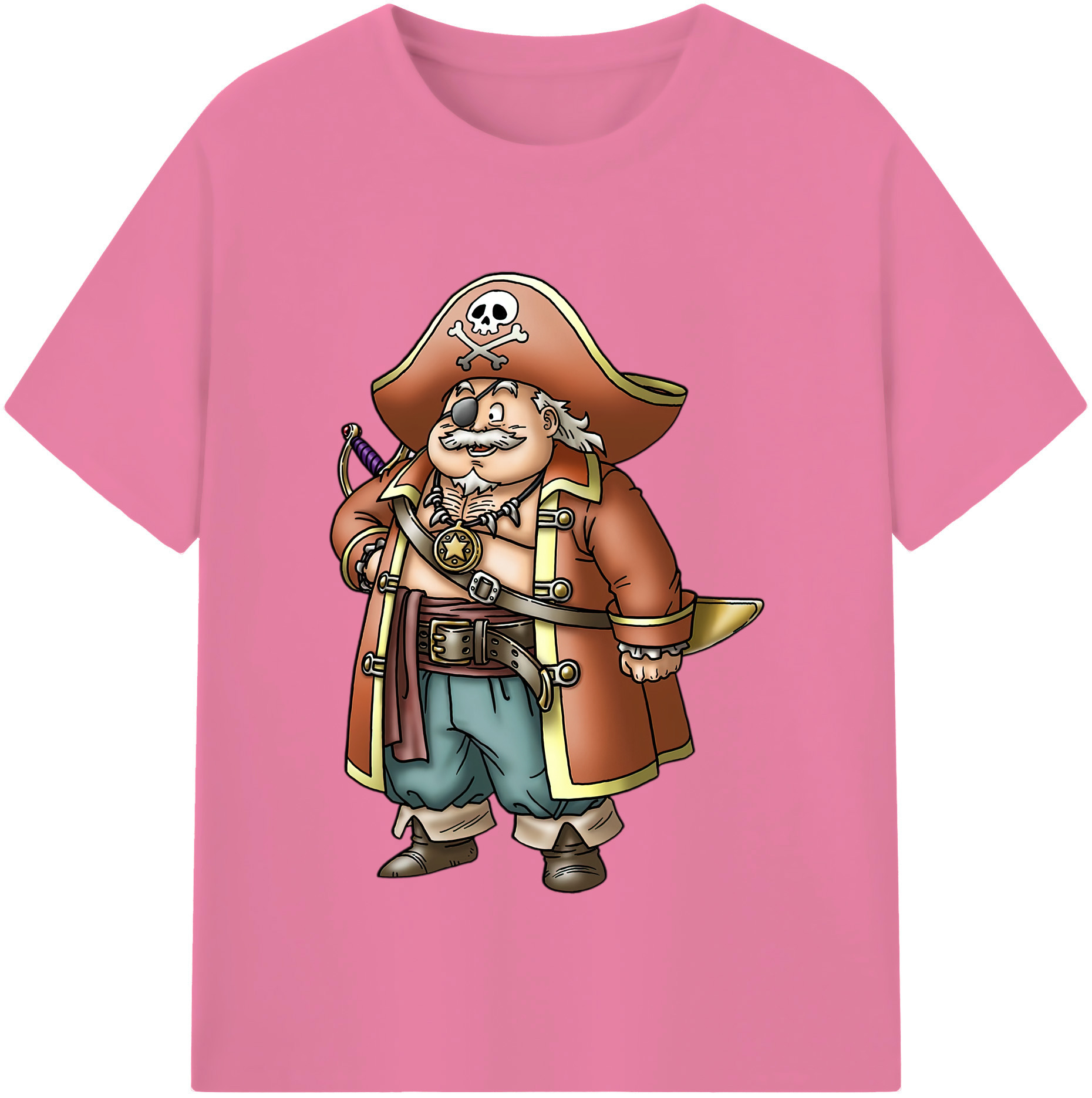 （画像用） ドラゴンクエスト Doragon Kuesuto Dragon Quest 綿100％半袖Tシャツ（フロントプリント）